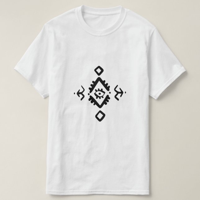 T-shirt Afrique du Nord Algérienne Amazigh Eye (Design devant)