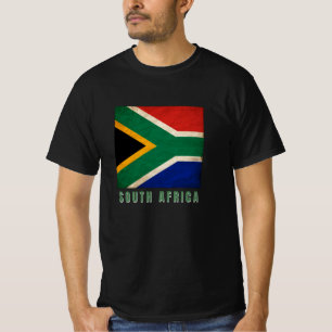 T-shirt AFRIQUE DU SUD, À Grunge, Design 2021 -