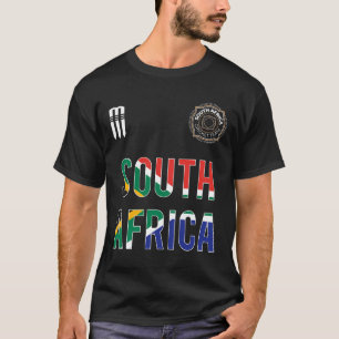 T-shirt Afrique du Sud Cricket T Shirt 2019 Proteas SA fan