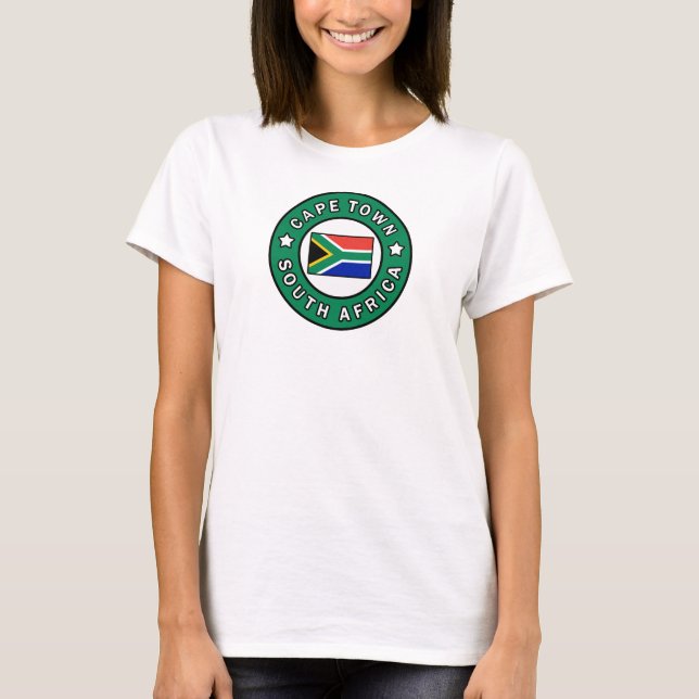 T-shirt Afrique du Sud du Cap (Devant)