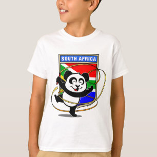T-shirt Afrique du Sud Gymnastique rythmique Panda