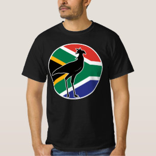 T-shirt Afrique du Sud Secrétaire oiseau