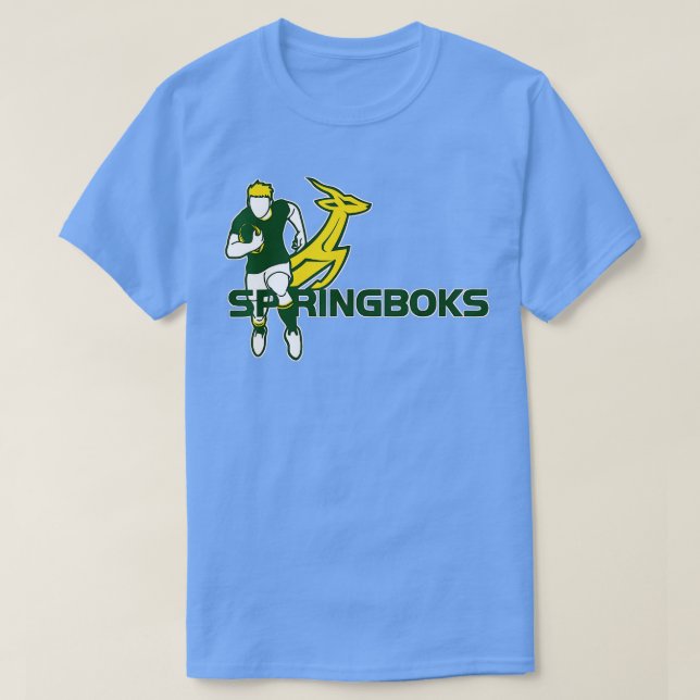 T-shirt Afrique du Sud Springboks Rugby Eam (Design devant)