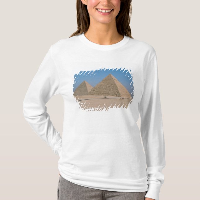 T-shirt Afrique - Égypte - Le Caire - Grandes Pyramides de (Devant)