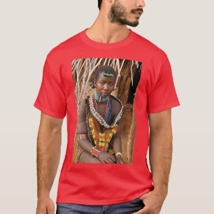 T-shirt Afrique Ethiopie Omo River Valley Hamer Tribe 1