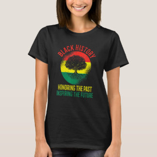 T-shirt Afrique Histoire des Noirs Honorer le Passé Inspir
