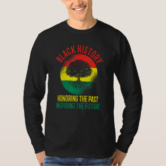 T-shirt Afrique Histoire des Noirs Honorer le Passé Inspir