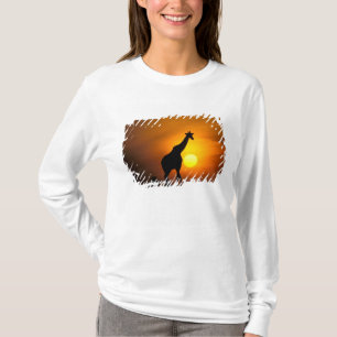 T-shirt Afrique, Kenya, Masai Mara. Girafe (Giraffa