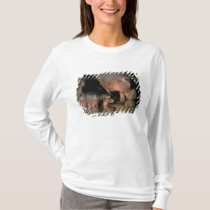 T-shirt Afrique, Kenya, Masai Mara. Hippopotames communs
