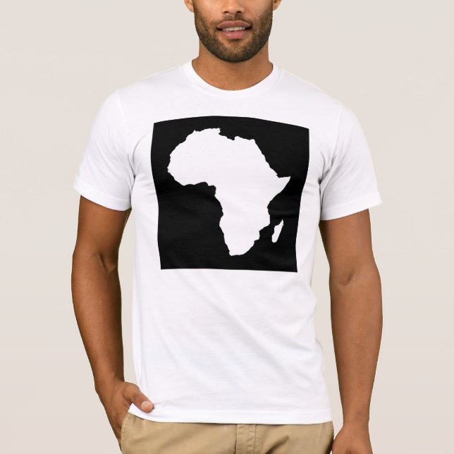 T-shirt Afrique noire audacieuse (Devant)