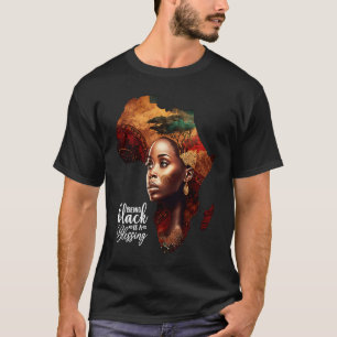 T-shirt Afrique Pour Les Femmes Mois De L'Histoire Noire A