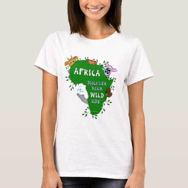 T-shirt Afrique sauvage (Devant)