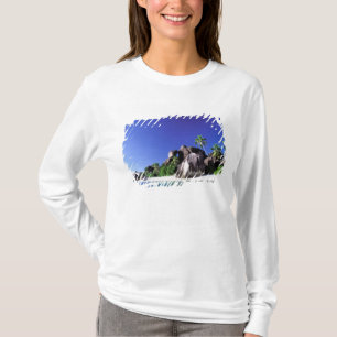 T-shirt Afrique, Seychelles, île de La Digue. Granite 3