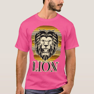 T-shirt Afrique Zoo Animal Safari Lion