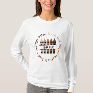 T-shirt Afro-Africain Noir Mois d'histoire Melanin Enseign