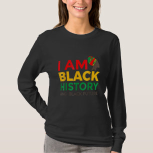 T-shirt Afro-Américain Afrocentric Je Suis Noir Histoire M