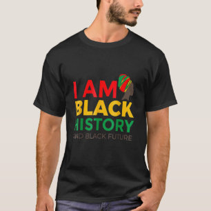 T-shirt Afro-Américain Afrocentric Je Suis Noir Histoire M