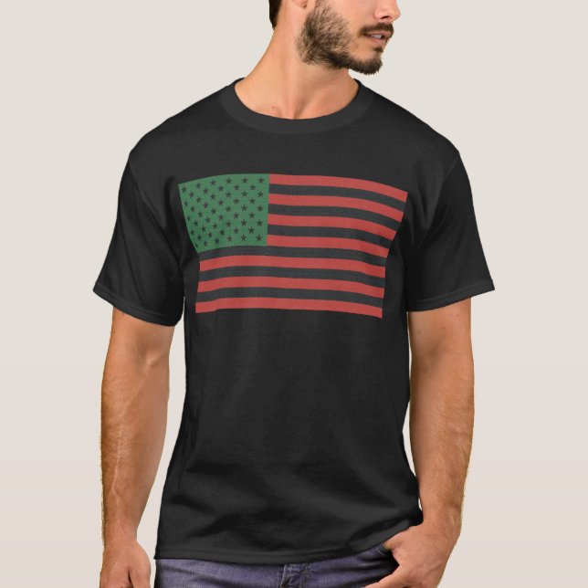 T-Shirt Afro-Américain Juneteenth (Devant)
