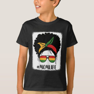 T-shirt Afro-Américain Maman Vie Mère Noire Mères D