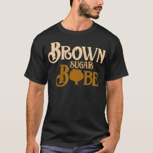 T-shirt Afro-Américain Noir Melanin Design de peau Brown S