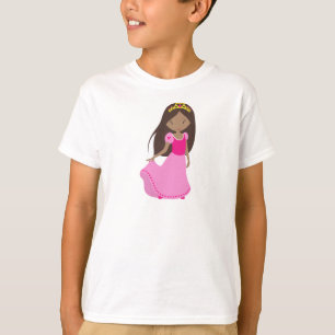 T-shirt Afro-Américaine Princesse, Reine, Couronne, Ball G