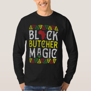 T-shirt Afro Black Boucher Magic Apparel, Afro-américain