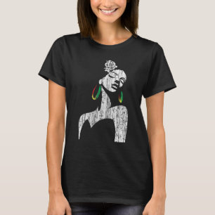 T-shirt Afro Diva Black Girl Magic Afrique Naturelle Melan