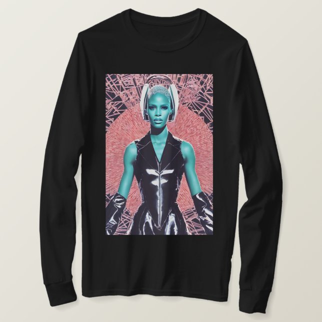 T-shirt Afro Future (Design devant)