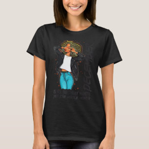 T-shirt Afro Locs Girl Décembre Est Mon Anniversaire Yep L