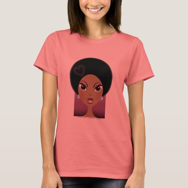 T-shirt Afro Love (Devant)