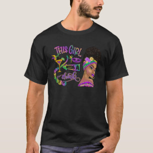 T-shirt Afro Mardi Gras Carnaval des femmes noires Afro Me