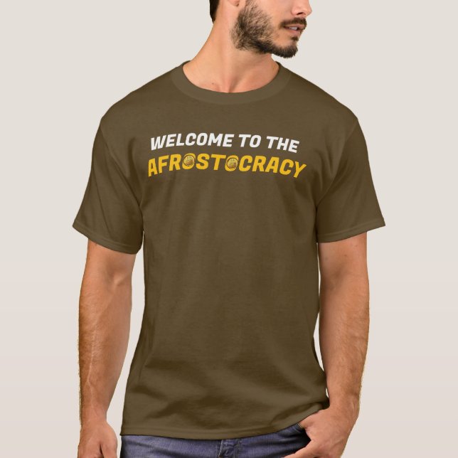 T-Shirt AFRO STOCRACIE (Devant)