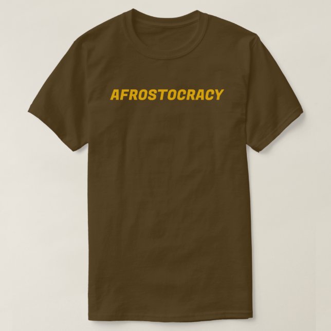 T-Shirt AFRO STOCRATIE WS (Design devant)