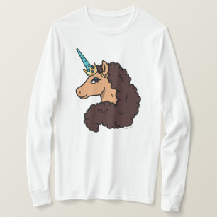T-shirt Afro Unicorn Divin