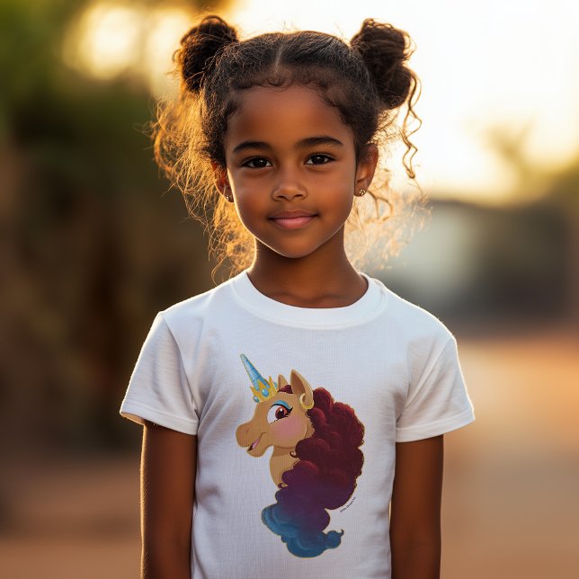 T-Shirt Afro Unicorn | Divine la licorne (Créateur téléchargé)