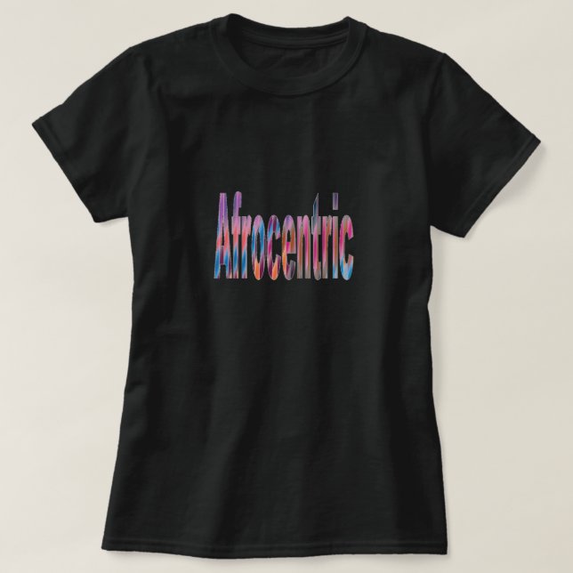 T-shirt Afrocentré (Design devant)