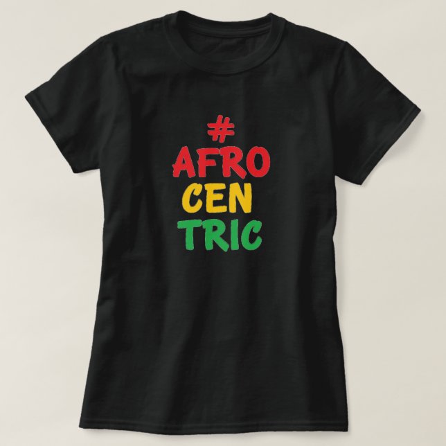 T-shirt Afrocentré (Design devant)