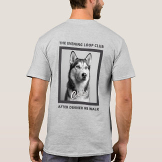 T-shirt After Dinner We Walk Dog Lover Custom Photo