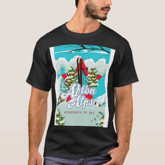 T-shirt Afton Alpes Minnesota skier