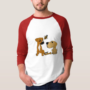 T-shirt AG chemise mignonne d'amis de chien de délivrance