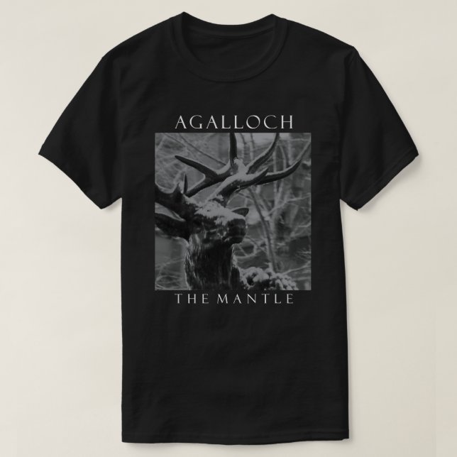 T-SHIRT AGALLOCH BAND (Design devant)