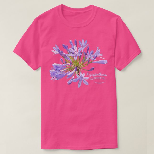 T-shirt Agapanthus (Design devant)