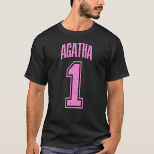 T-shirt Agatha Supporter Numéro 1 Plus Grand Ventilateur