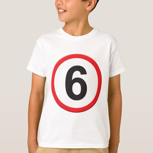 T-shirt Âge 6 (Devant)