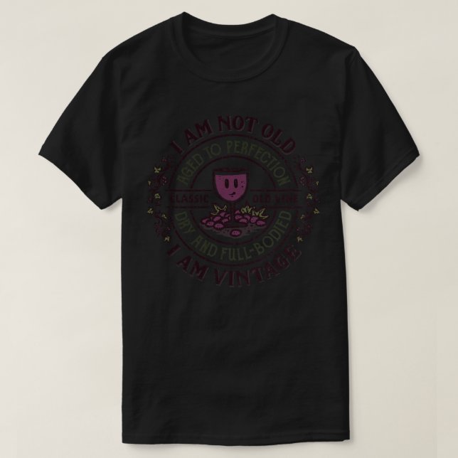 T-shirt Âgé à la perfection (Design devant)