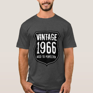 T-shirt Âgé à la perfection en 1966  Chemise Vintage de l'