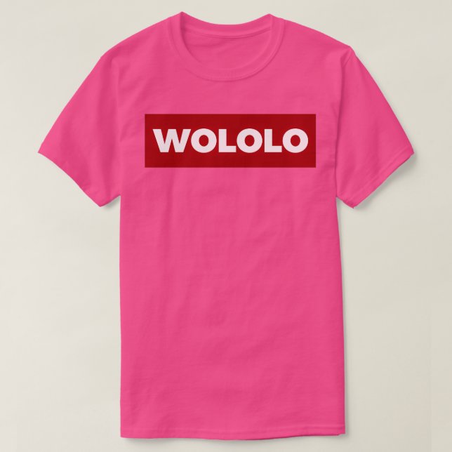 T-shirt Âge des Empires Wololo Hipster (Design devant)