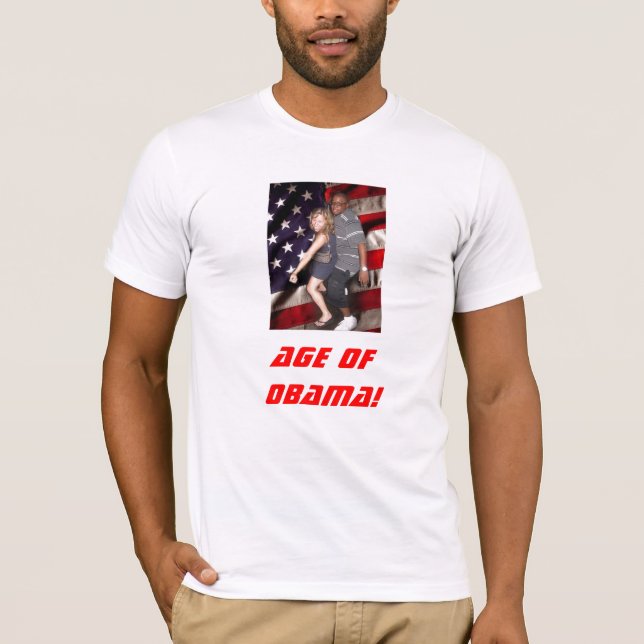 T-shirt Âge d'Obama 2 ! (Devant)