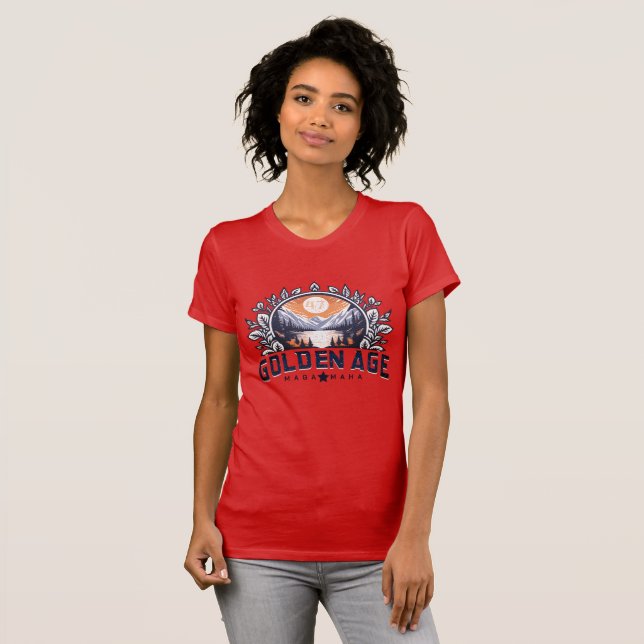 T-SHIRT ÂGE D'OR (Devant entier)