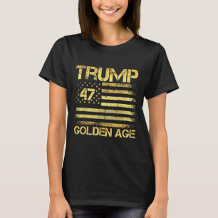 T-shirt Age D'Or 2025 Trump - États-Unis - Age D'Or De L'A